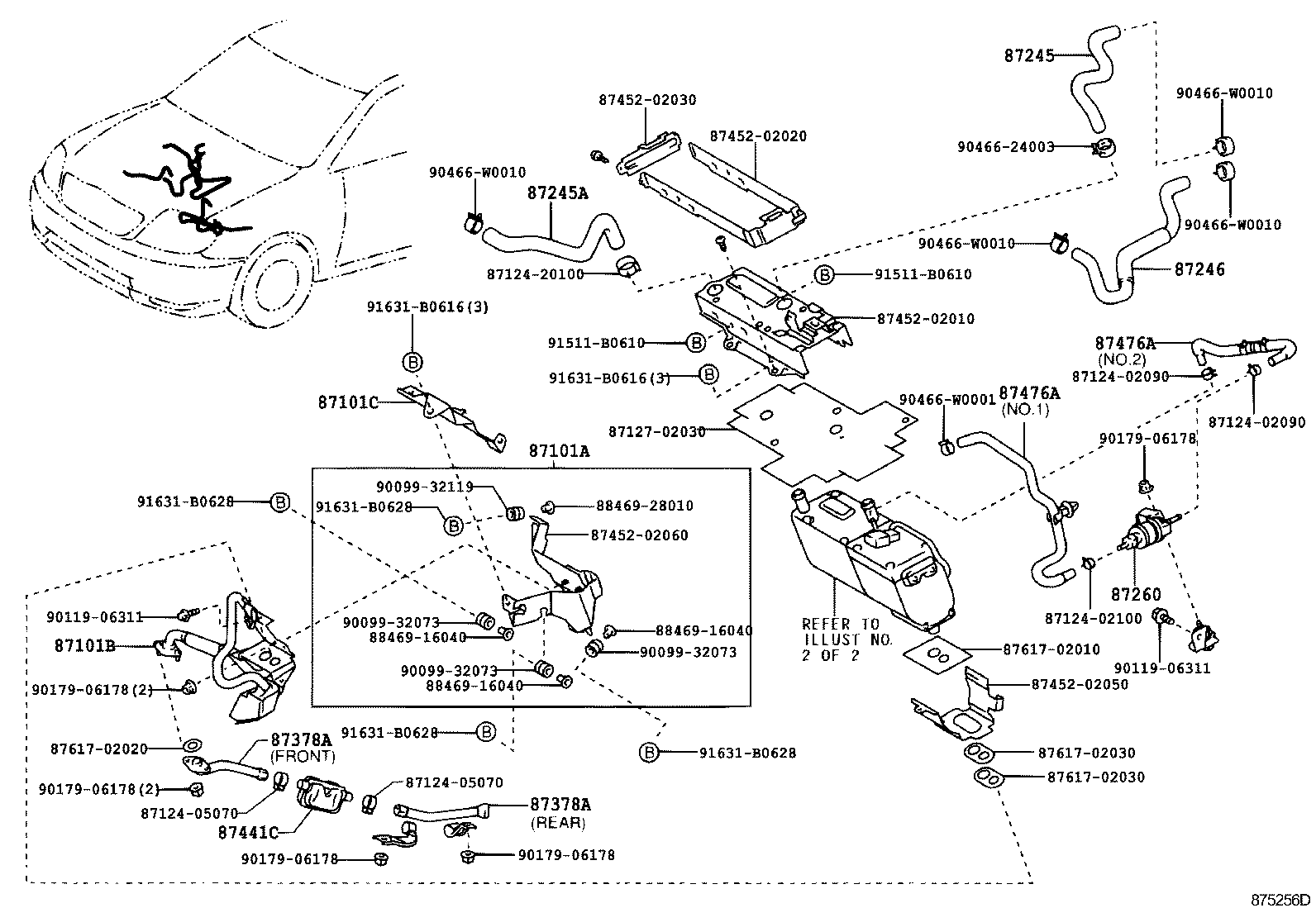 87100-05021 HEATER ASSY product image