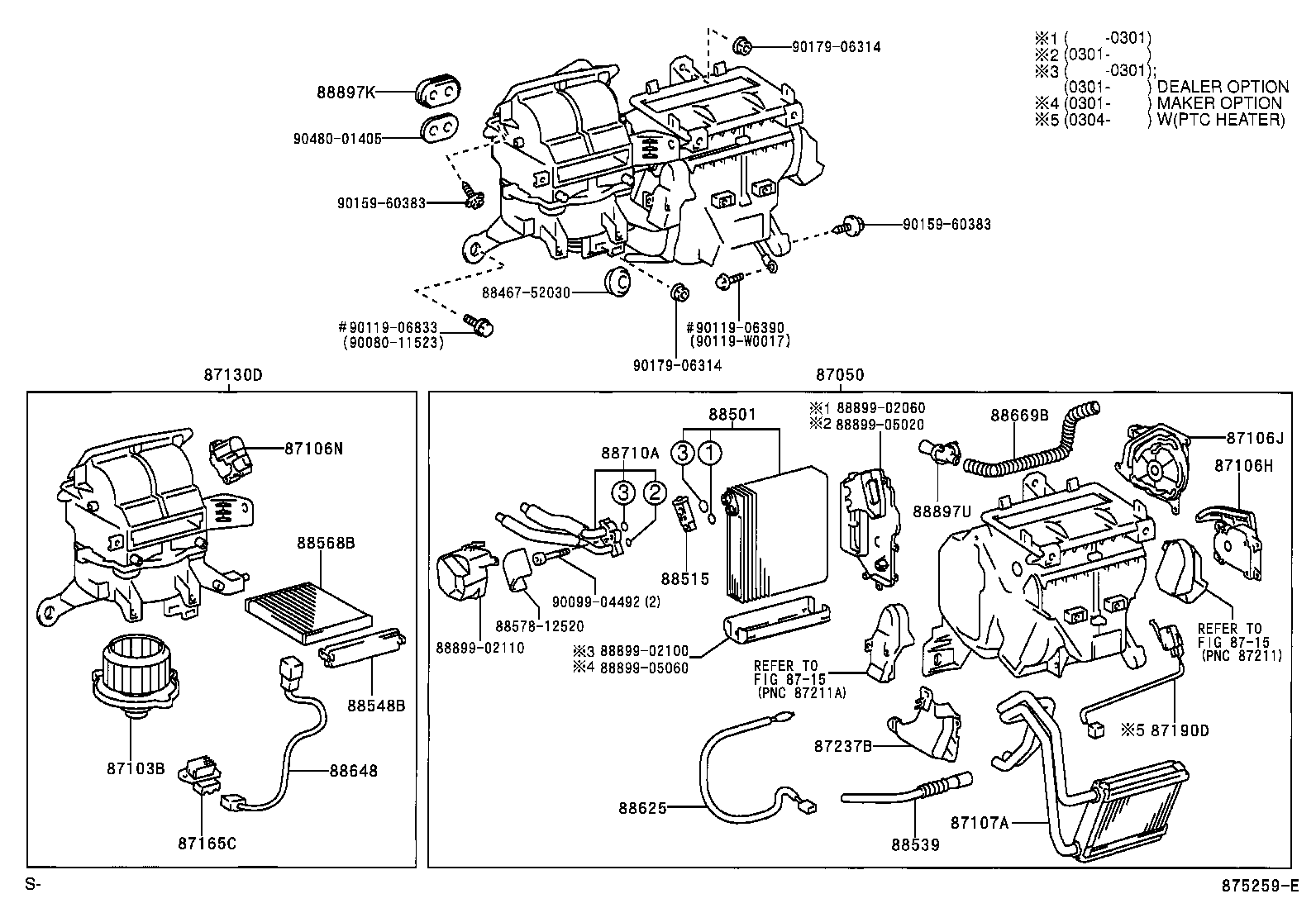87237-0F020 COVER, HEATER PIPING product image
