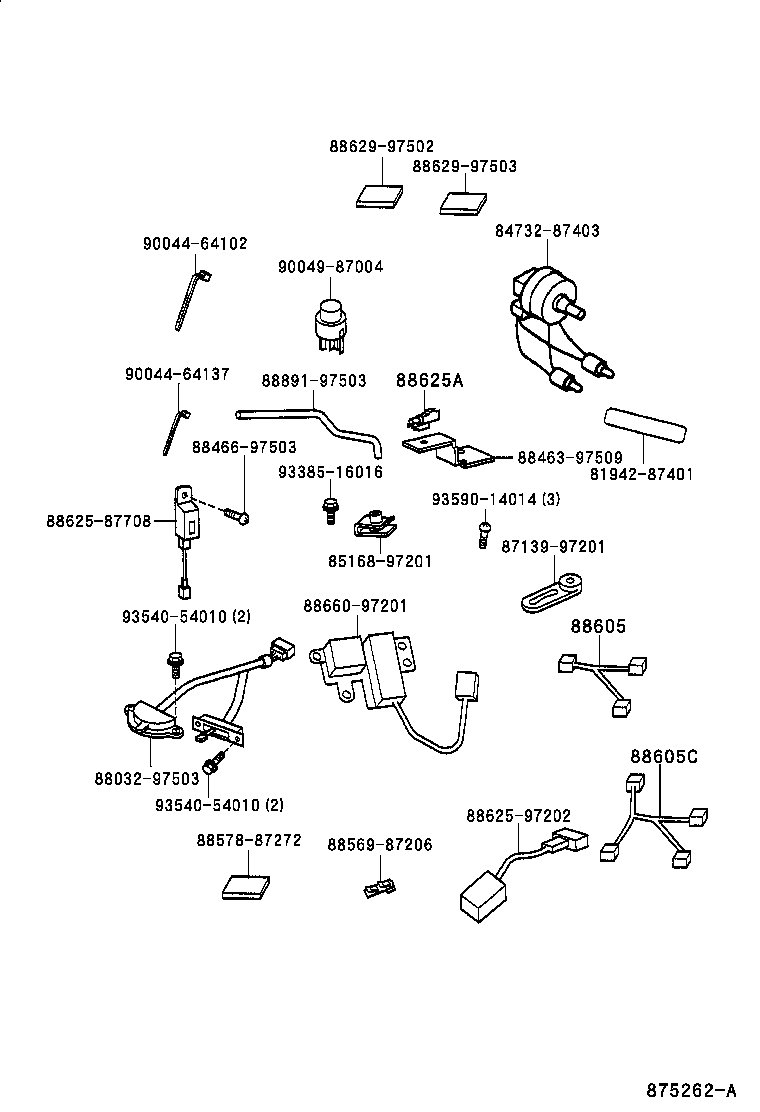 88515-87503 VALVE, COOLER EXPANSION product image