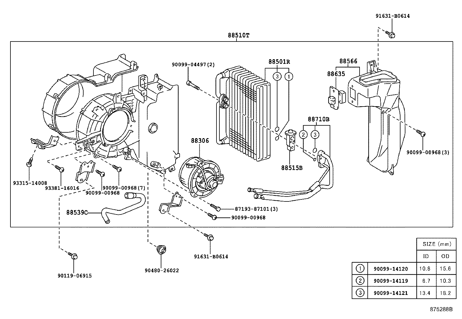 87286-28010 CABLE, CONTROL product image