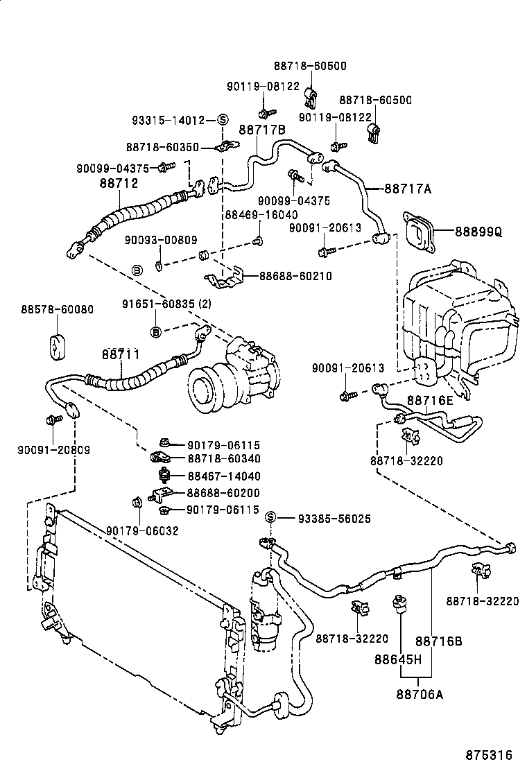 88550-60040 MOTOR ASSY, BLOWER (FOR CONDENSER) product image