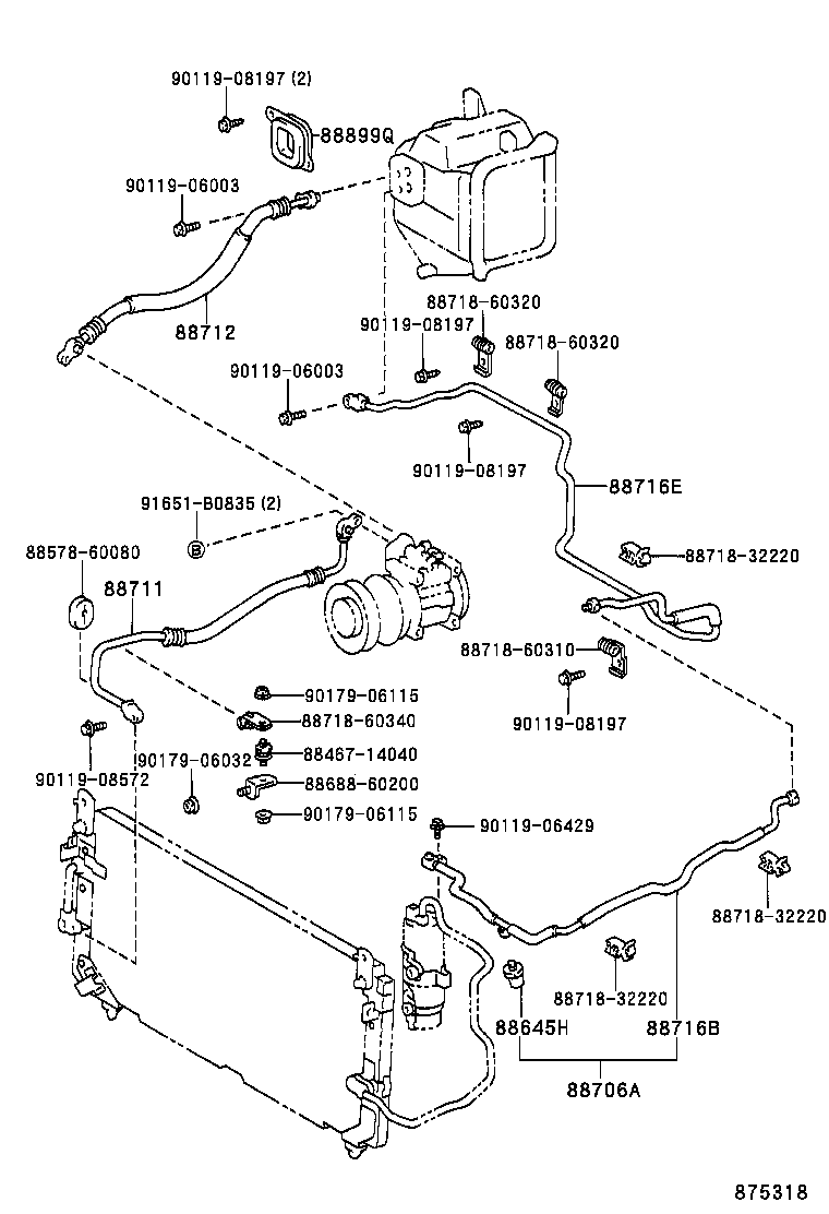 88550-60040 MOTOR ASSY, BLOWER (FOR CONDENSER) product image