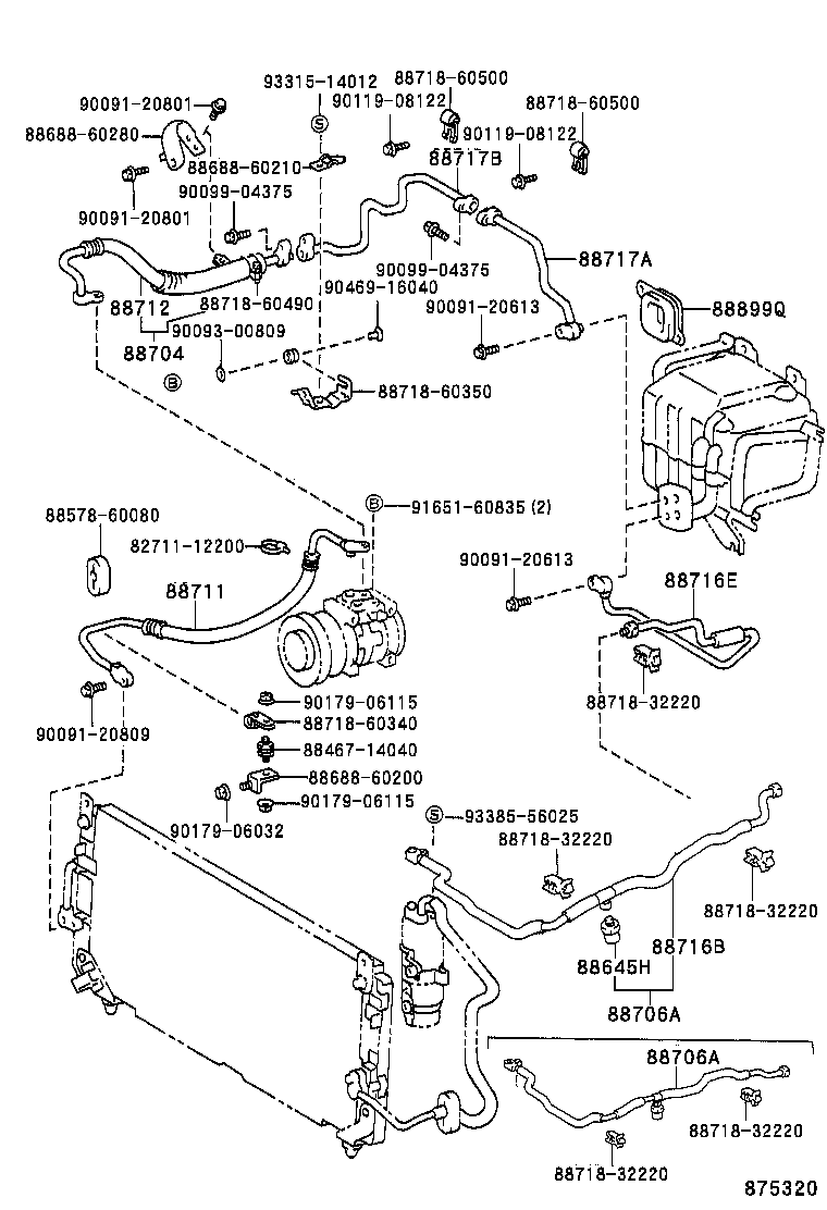 88550-60040 MOTOR ASSY, BLOWER (FOR CONDENSER) product image