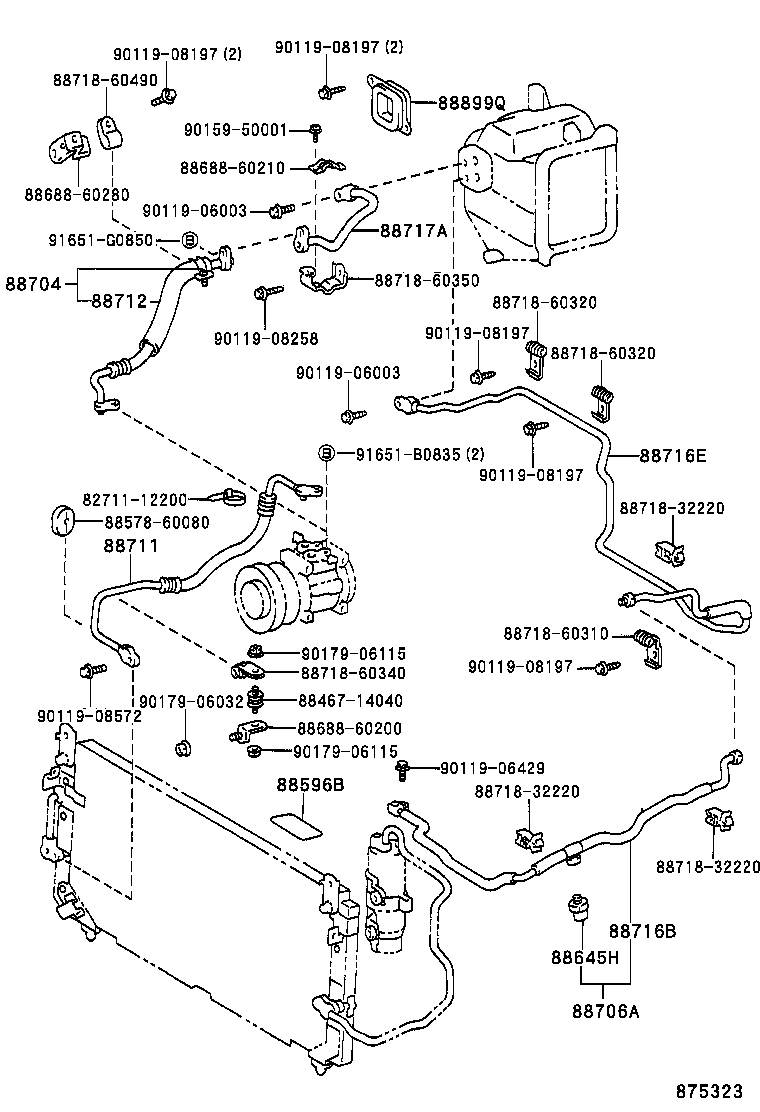 88550-60040 MOTOR ASSY, BLOWER (FOR CONDENSER) product image