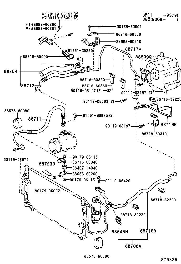 88550-60040 MOTOR ASSY, BLOWER (FOR CONDENSER) product image
