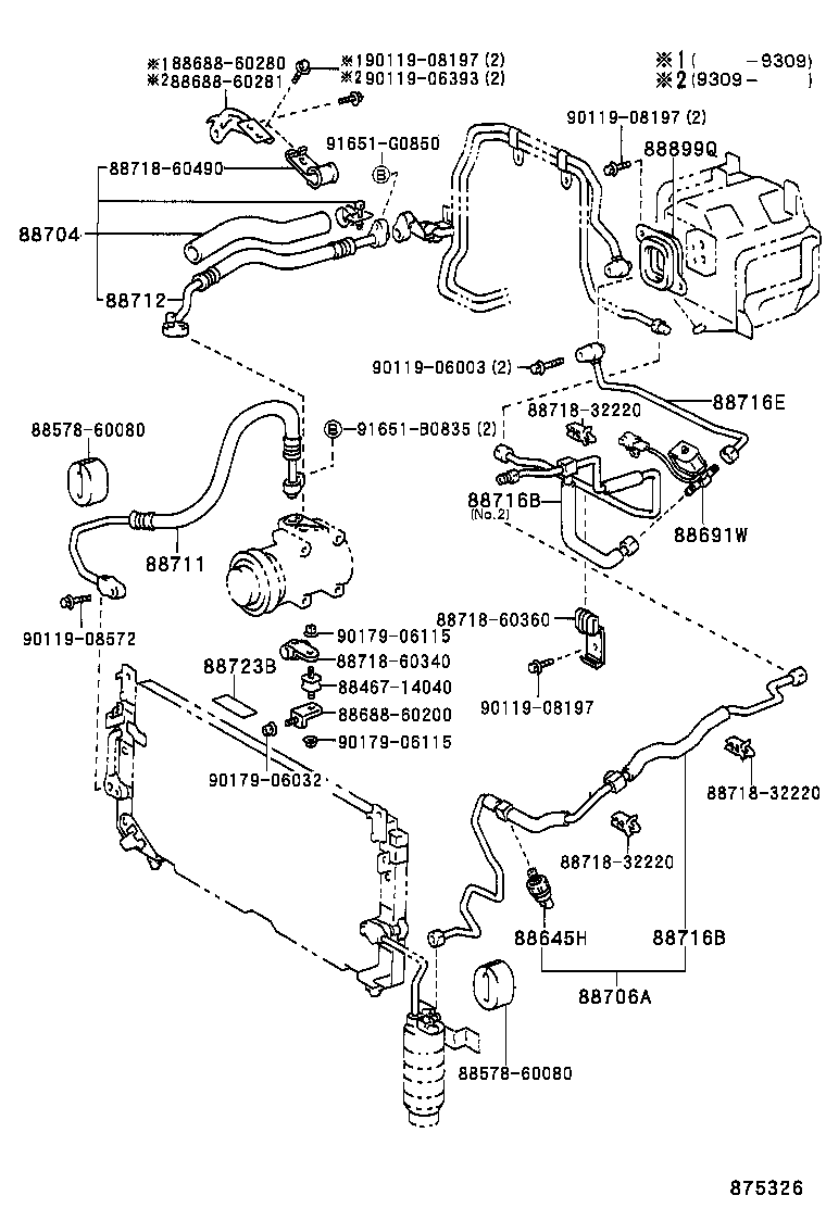 88550-60040 MOTOR ASSY, BLOWER (FOR CONDENSER) product image