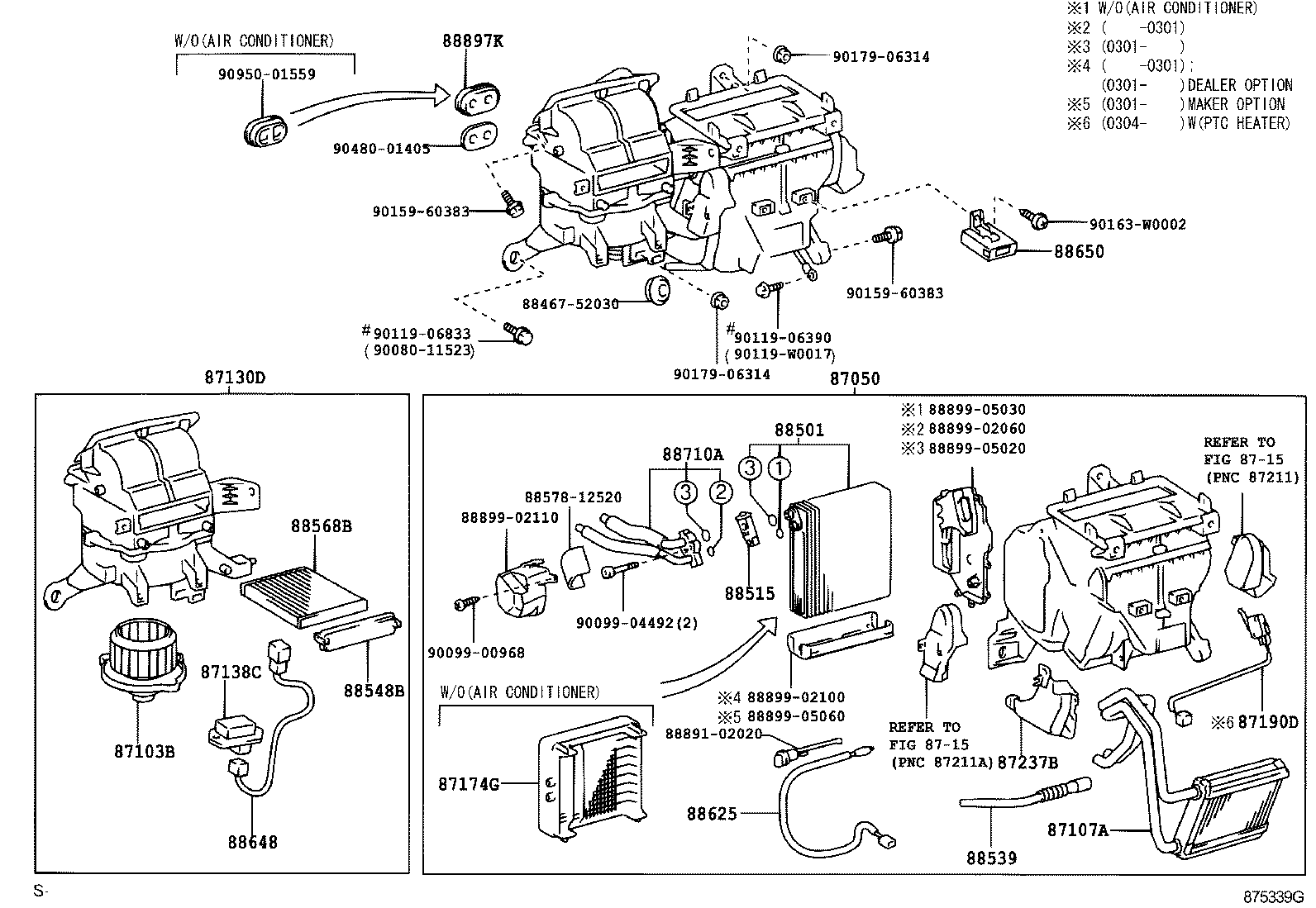 87050-02440 RADIATOR ASSY, AIR CONDITIONER product image