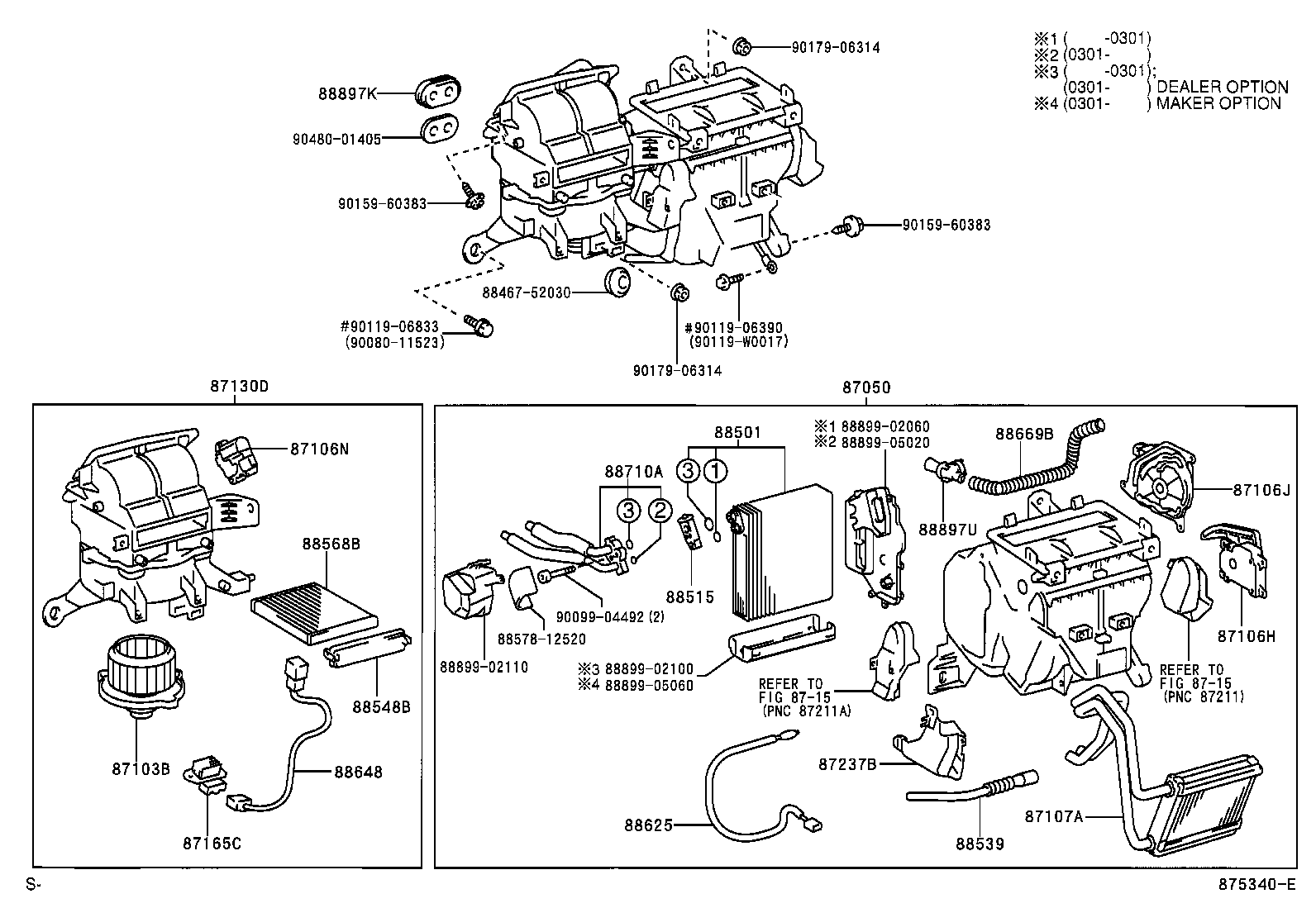 87050-02440 RADIATOR ASSY, AIR CONDITIONER product image
