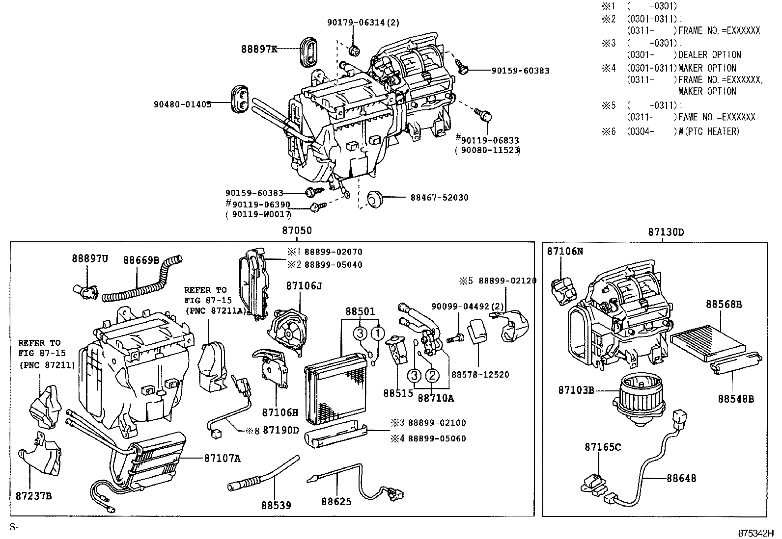 87050-02440 RADIATOR ASSY, AIR CONDITIONER product image