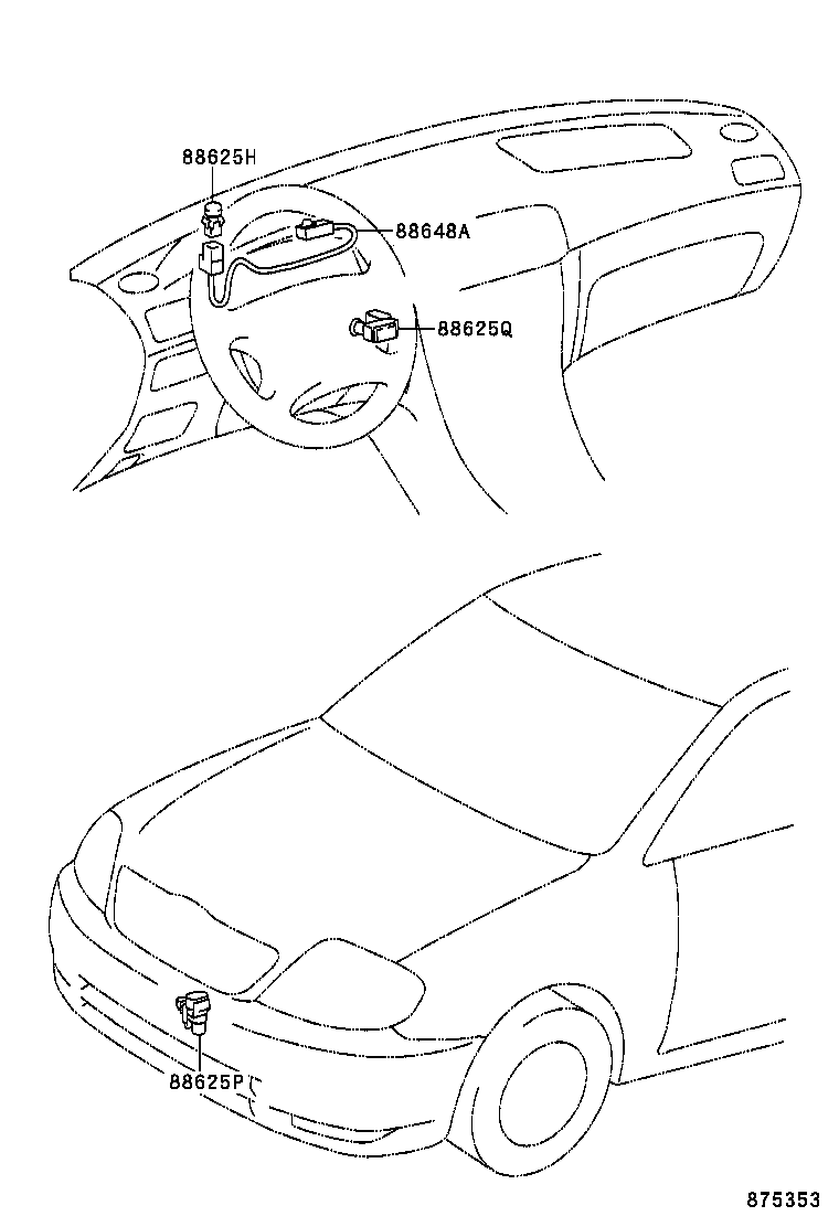 87201-02230 DUCT SUB-ASSY, AIR, NO.1 product image