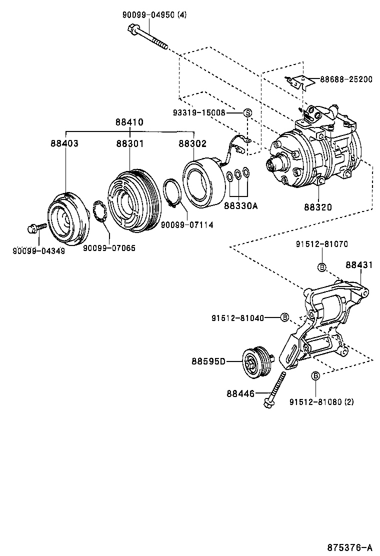 88336-60140 SENSOR, COMPRESSOR product image