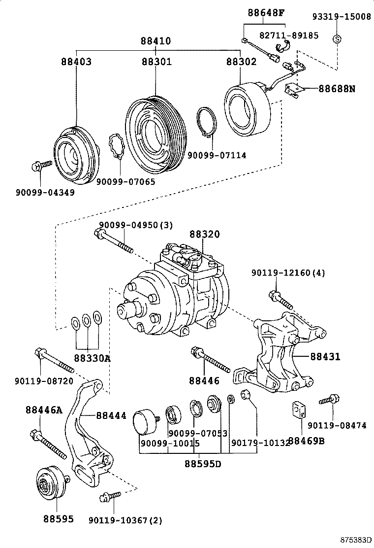 88371-35280 VALVE, SUCTION product image
