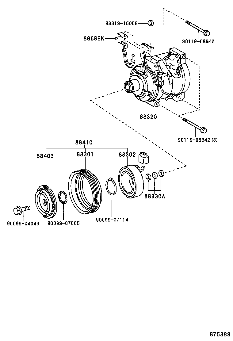88322-48010 HEAD, CYLINDER, REAR product image