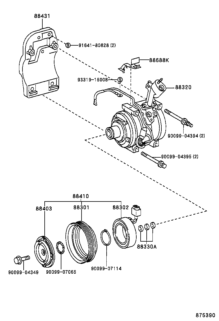 88322-48010 HEAD, CYLINDER, REAR product image