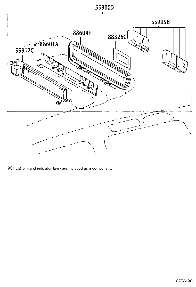 55844-58010 DUCT, HEATER TO REGISTER, NO.2 product image
