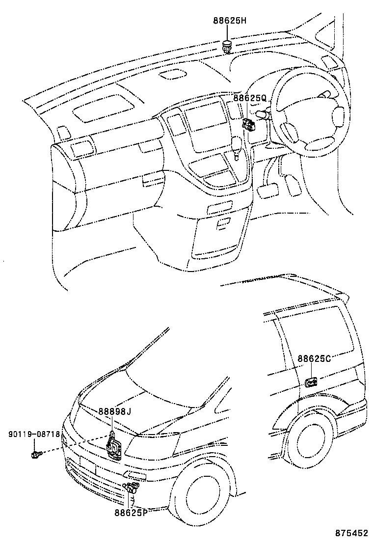 55844-58010 DUCT, HEATER TO REGISTER, NO.2 product image