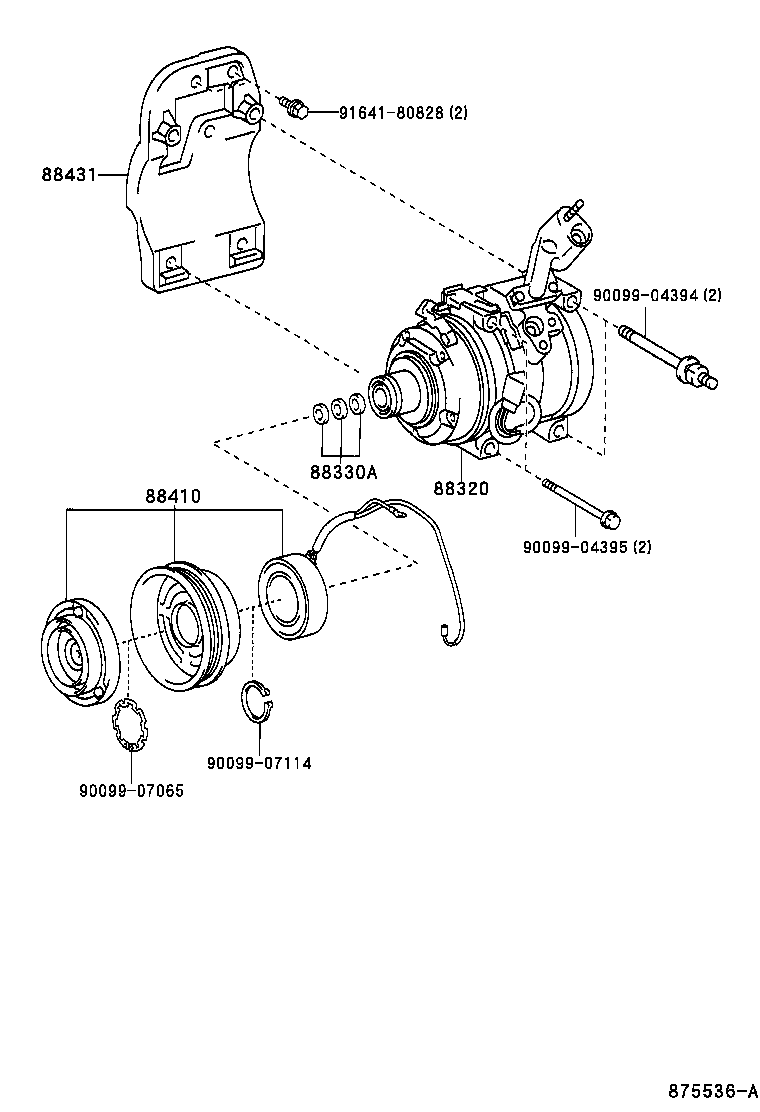 88320-YC030 COMPRESSOR ASSY, COOLER product image