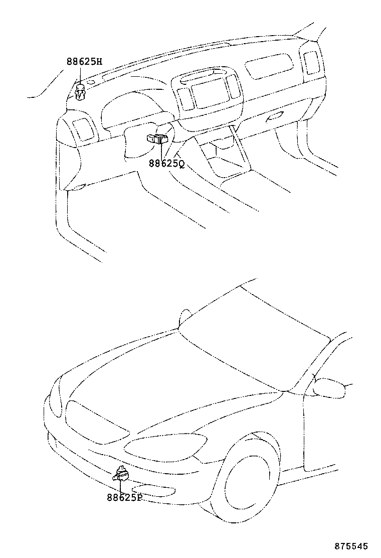 55844-YC050 DUCT, HEATER TO REGISTER, NO.2 product image
