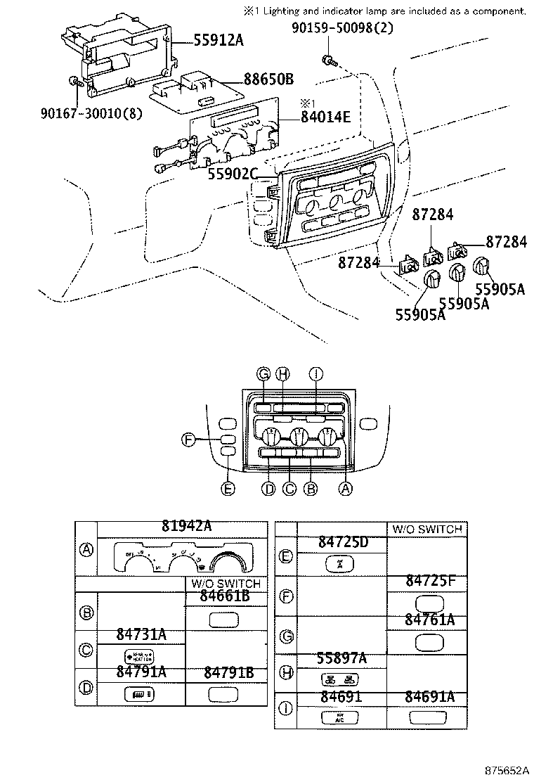 55844-60110 DUCT, HEATER TO REGISTER, NO.2 product image