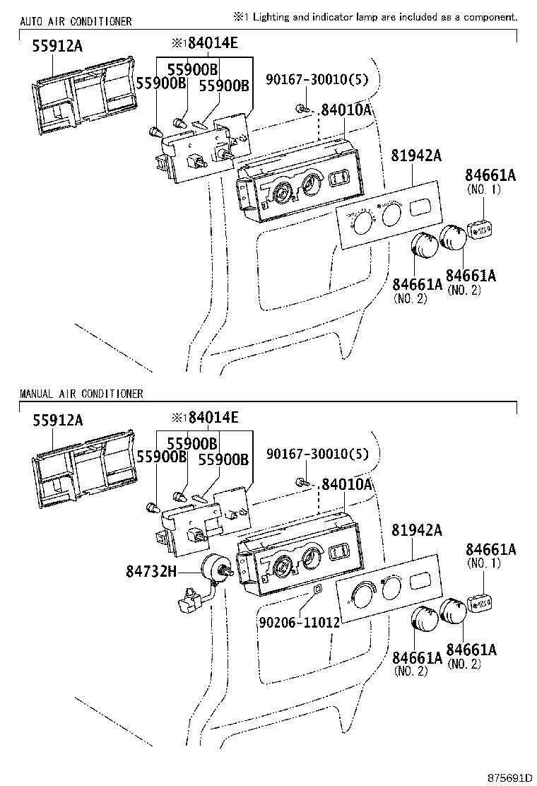 55844-0G020 DUCT, HEATER TO REGISTER, NO.2 product image