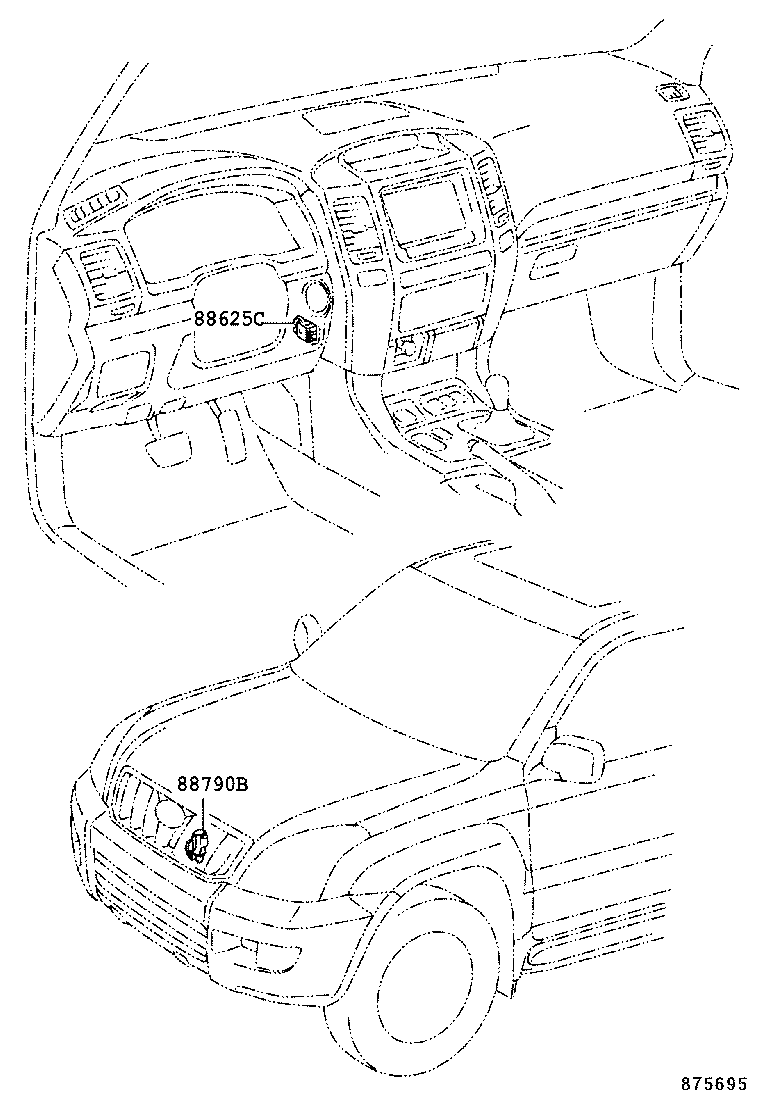 55844-60150 DUCT, HEATER TO REGISTER, NO.2 product image