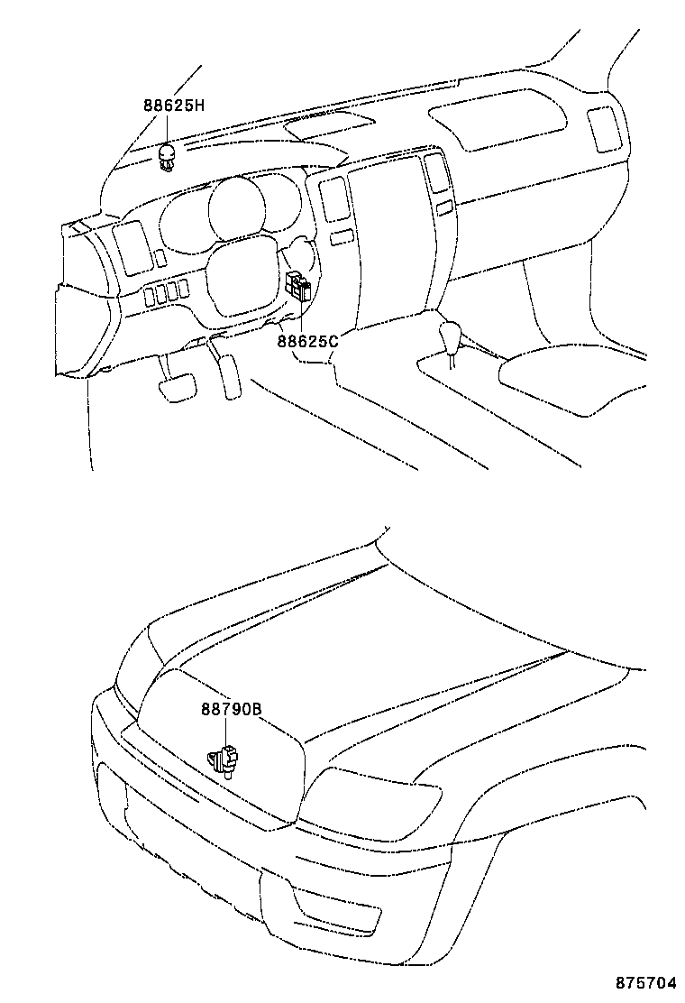 55900-35540 CONTROL ASSY, AIR CONDITIONER product image