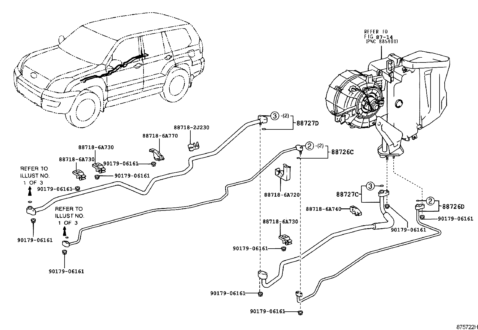88461-60090 CORE, COOLER CONDENSER product image
