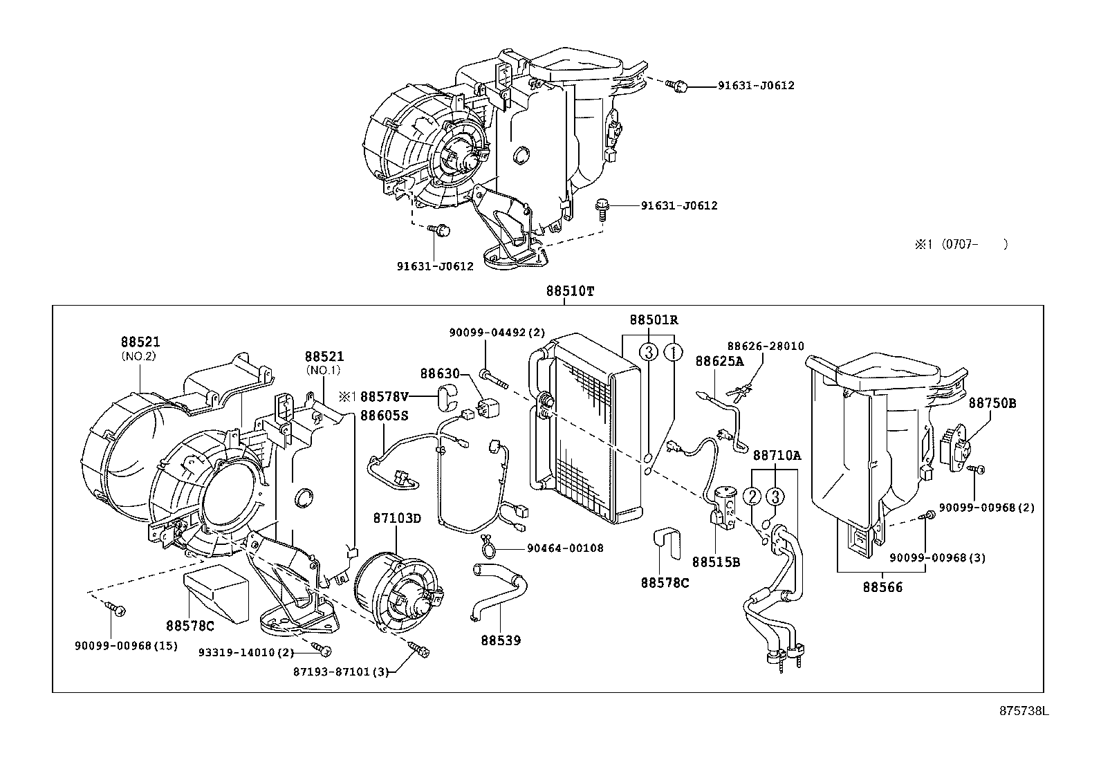 88515-60170 VALVE, COOLING BOX EXPANSION product image