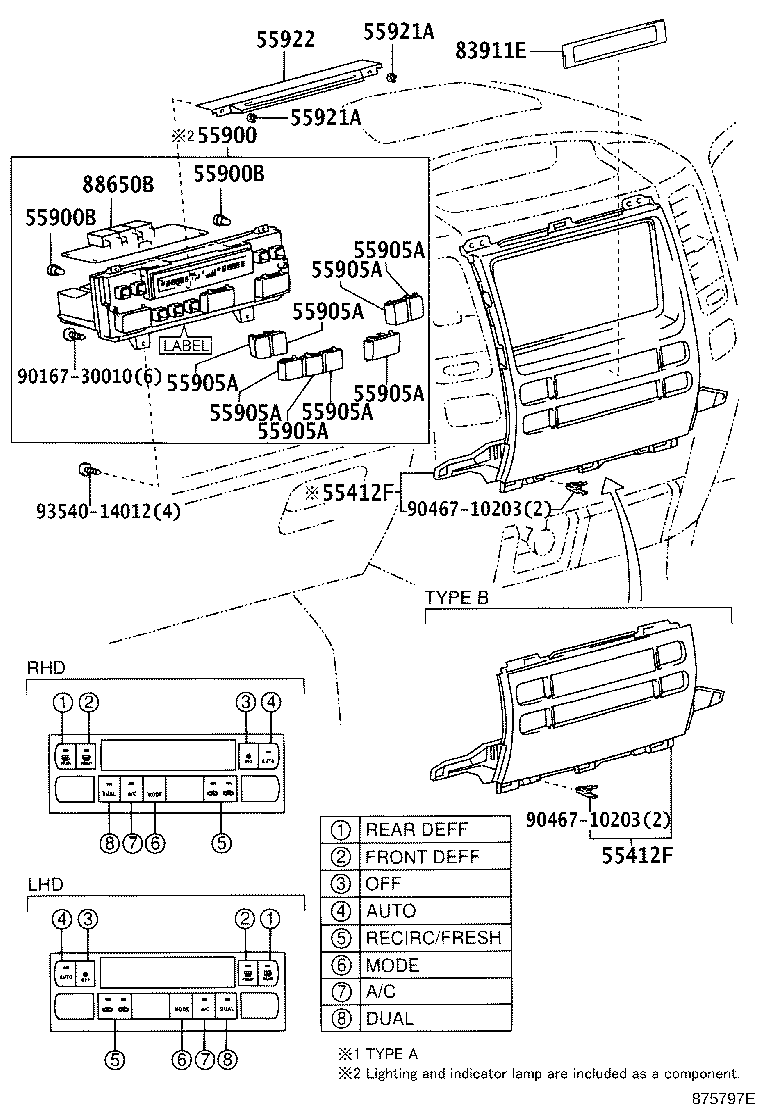 55844-60150 DUCT, HEATER TO REGISTER, NO.2 product image