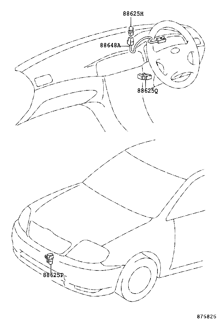 55908-12340 CABLE SUB-ASSY, AIR INLET DAMPER CONTROL product image