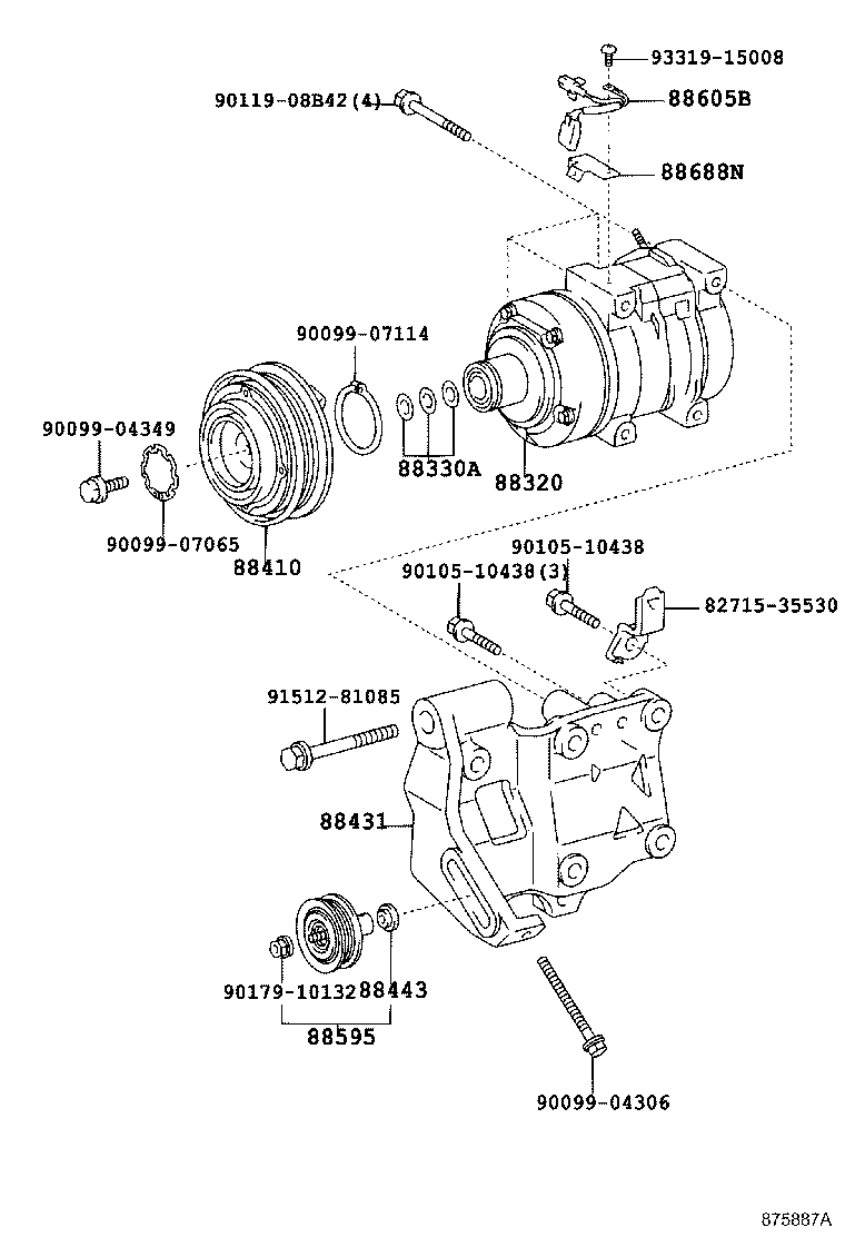 88371-35280 VALVE, SUCTION product image