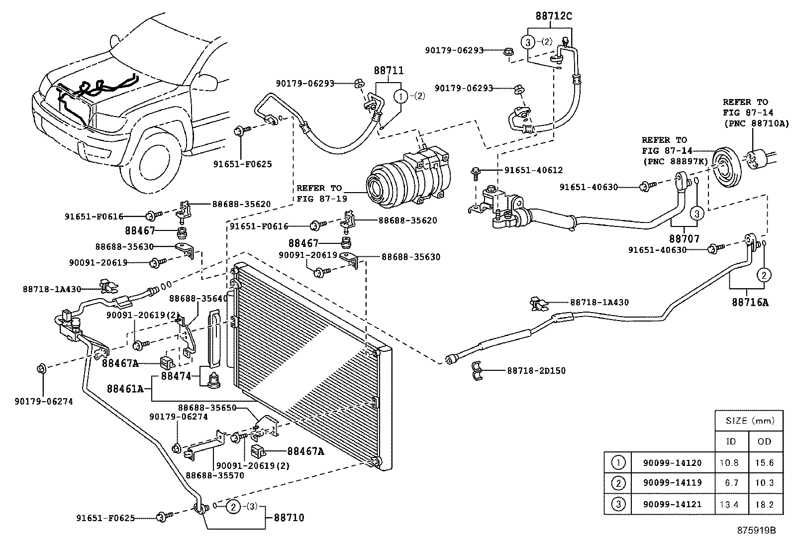 88712-35620 HOSE, SUCTION product image