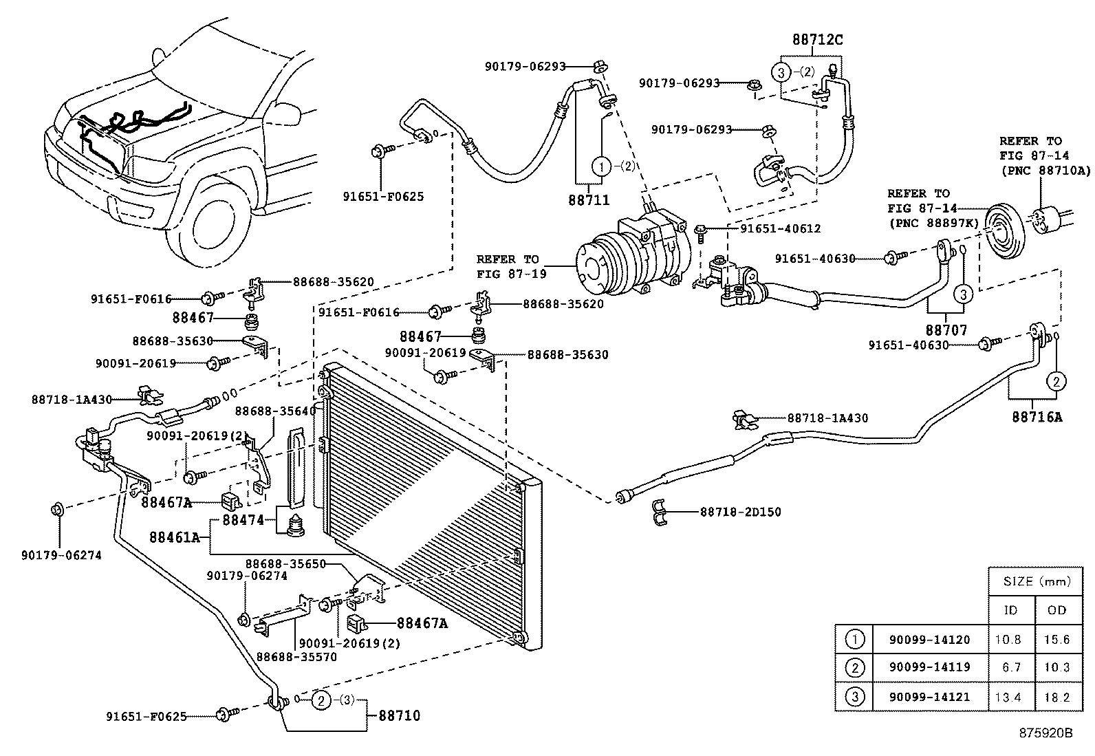 88712-35620 HOSE, SUCTION product image