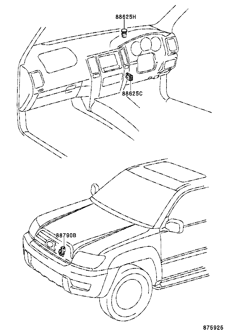 55844-35070 DUCT, HEATER TO REGISTER, NO.2 product image