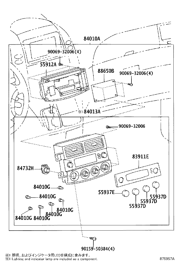 Toyota 55843-AE010 DUCT, HEATER TO REGISTER, NO.1