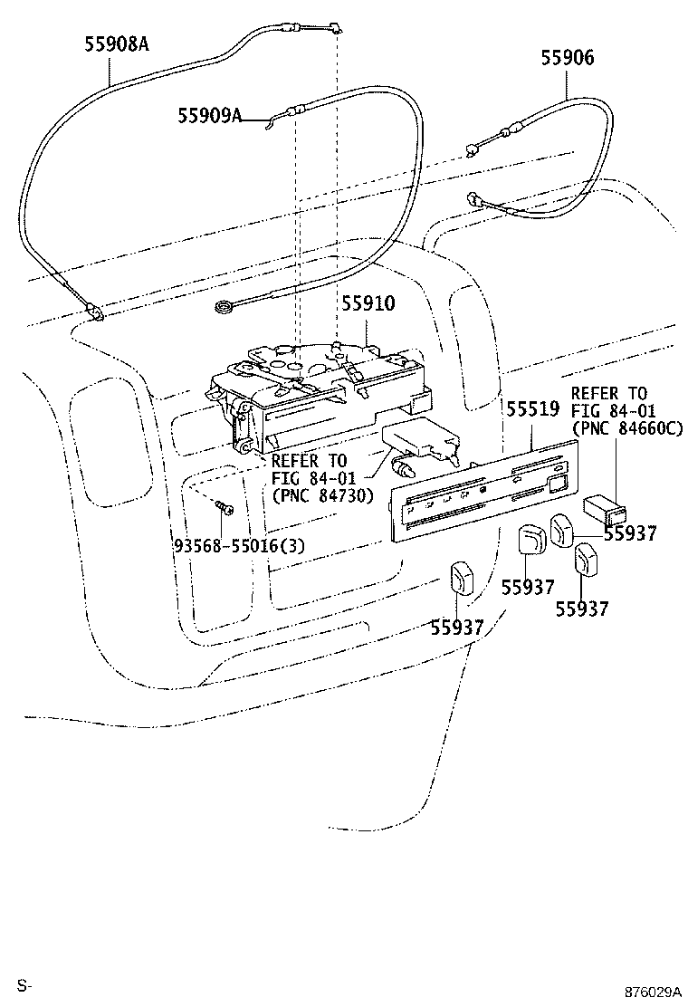 55844-F1010 DUCT, HEATER TO REGISTER, NO.2 product image
