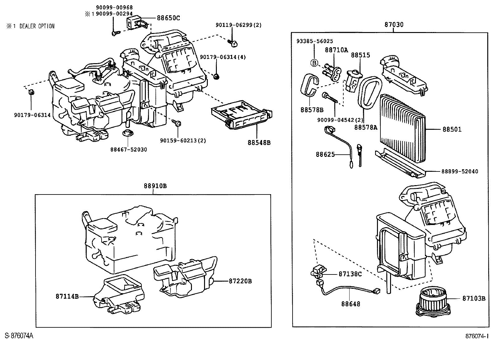 88508-52040 CASE, AIR FILTER product image