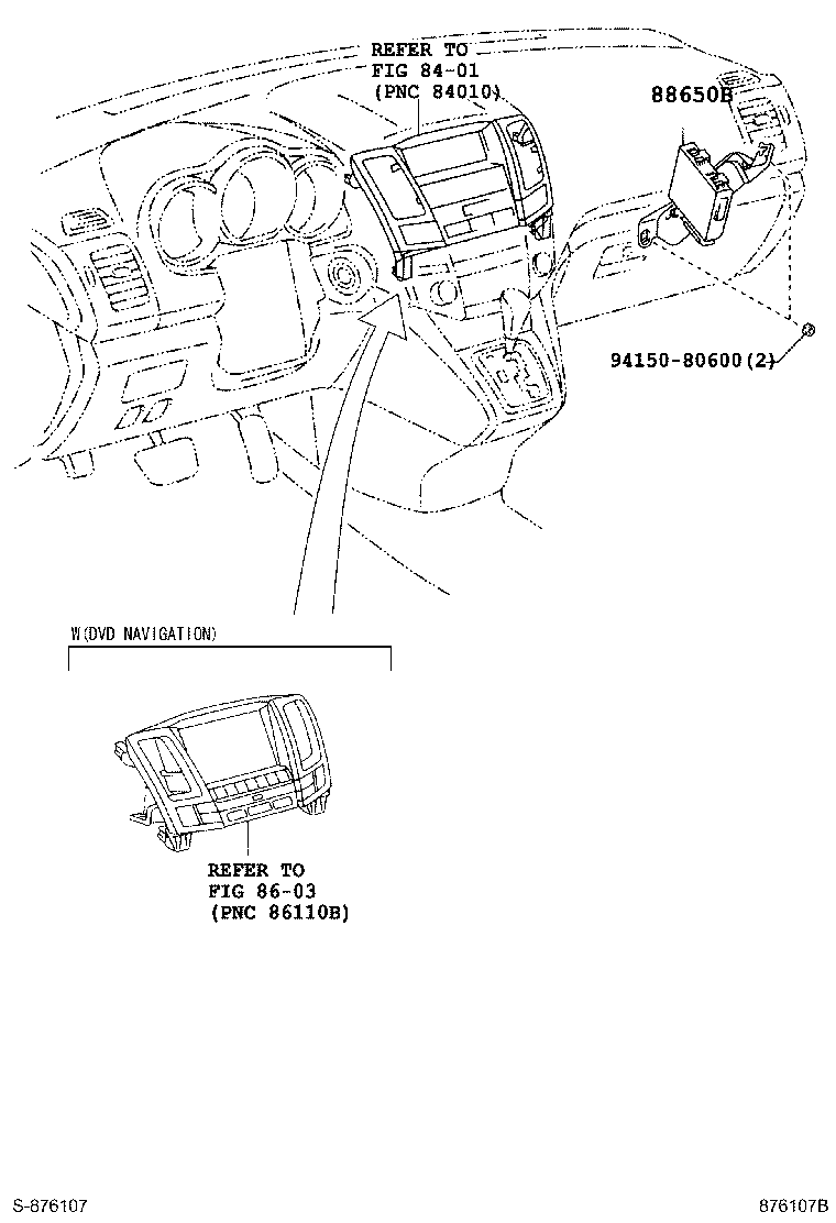 Toyota 55843-48040 DUCT, HEATER TO REGISTER, NO.1