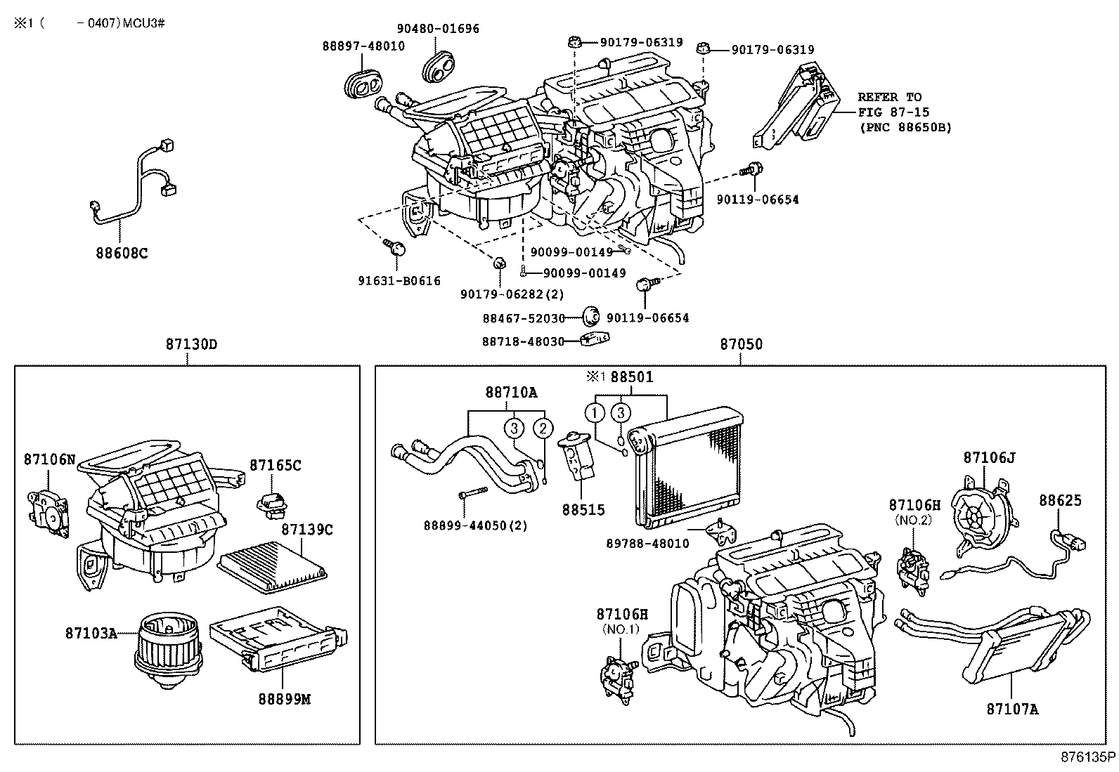 87103-48030 MOTOR SUB-ASSY, COOLING UNIT, W/FAN product image