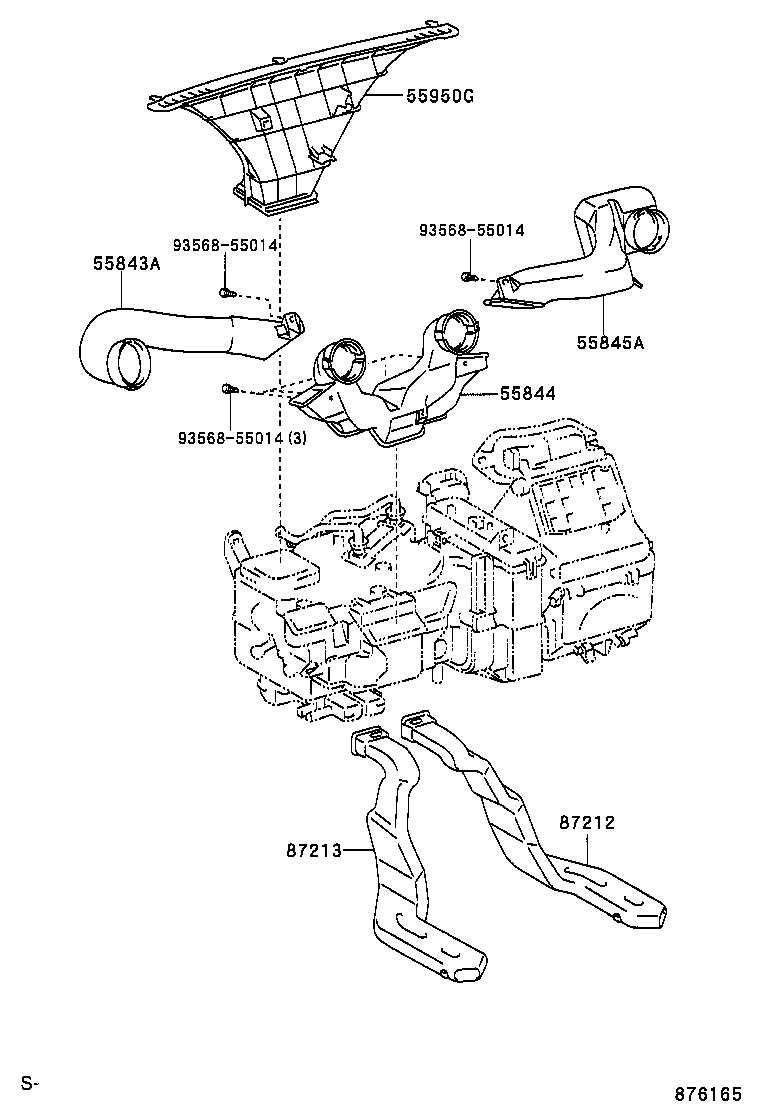 84010-52640 SWITCH, CENTER CLUSTER MODULE product image
