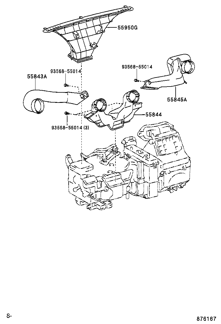 84010-52530 SWITCH, CENTER CLUSTER MODULE product image
