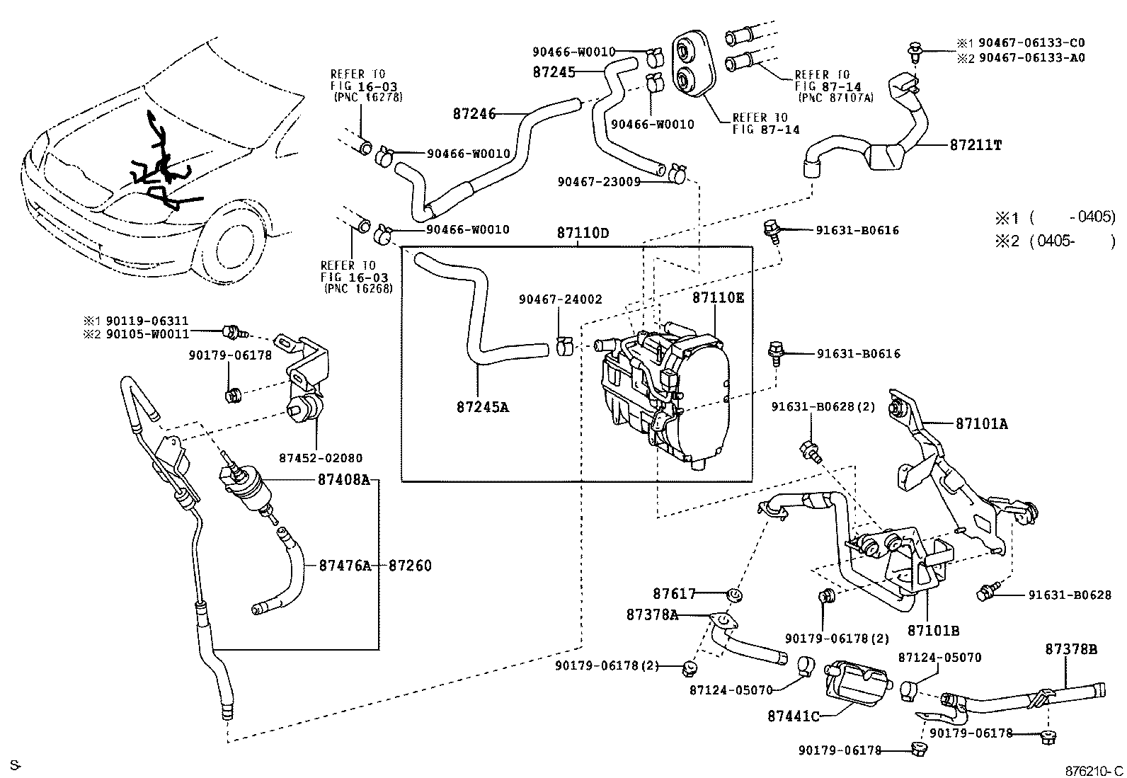 87100-05021 HEATER ASSY product image
