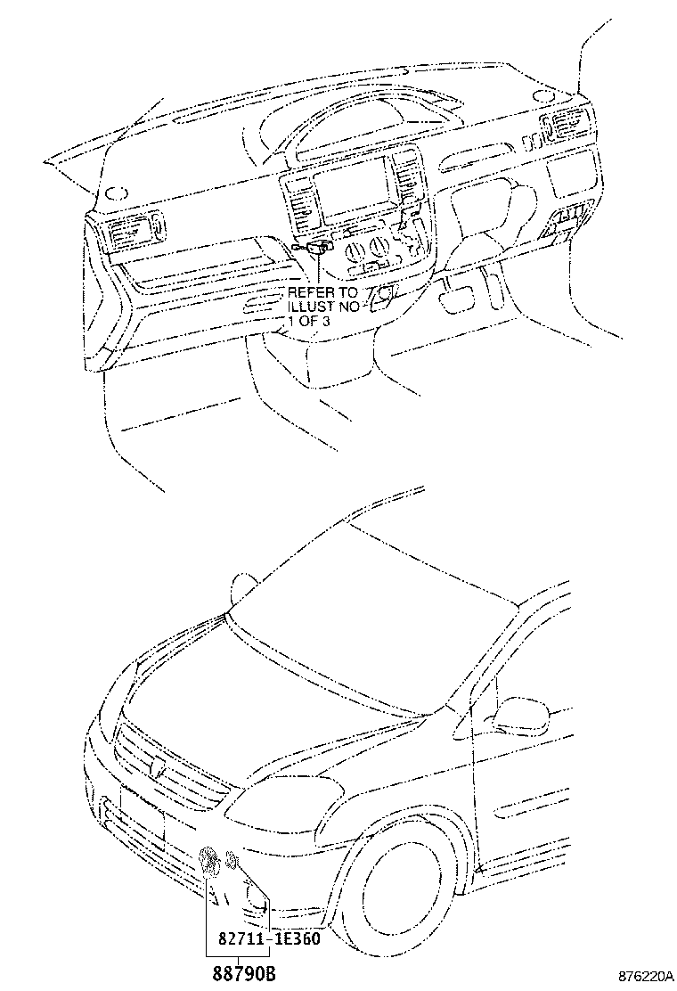 55844-46020 DUCT, HEATER TO REGISTER, NO.2 product image