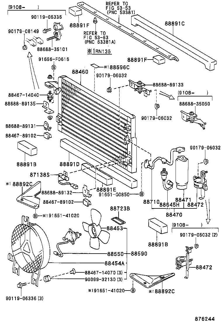 88578-89131 PACKING G (FOR COOLER) product image
