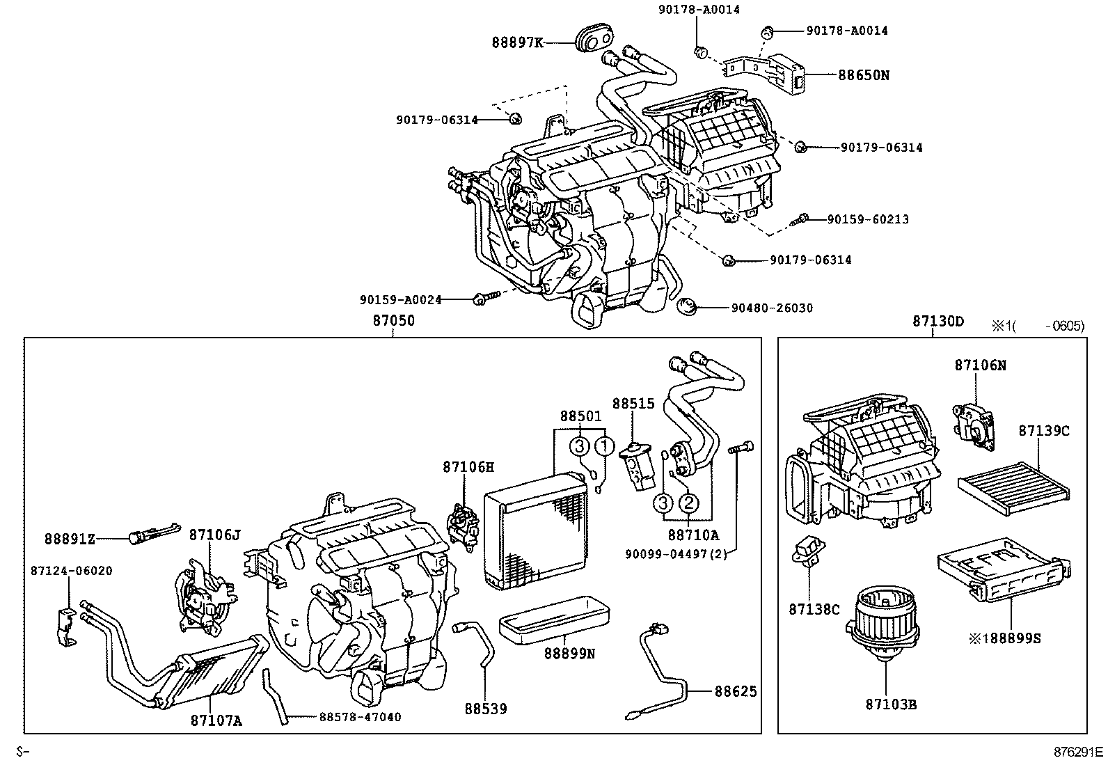 Toyota 87050-06380 RADIATOR ASSY, AIR CONDITIONER