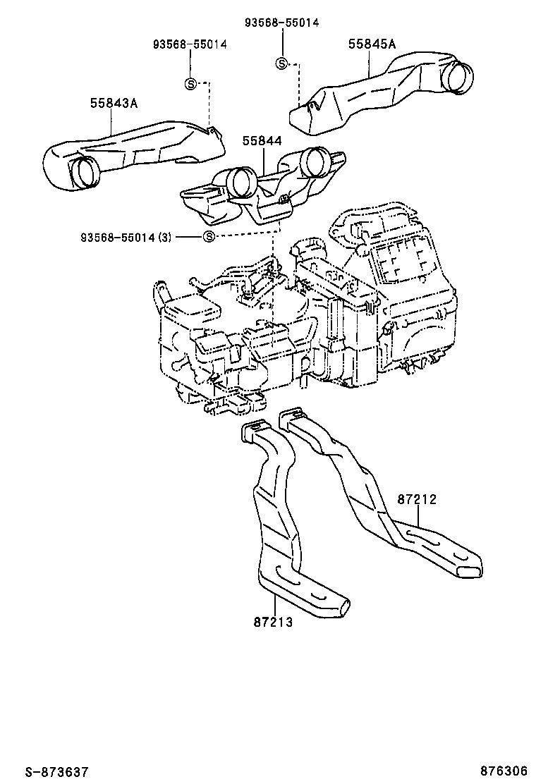 84010-52250 SWITCH, CENTER CLUSTER MODULE product image