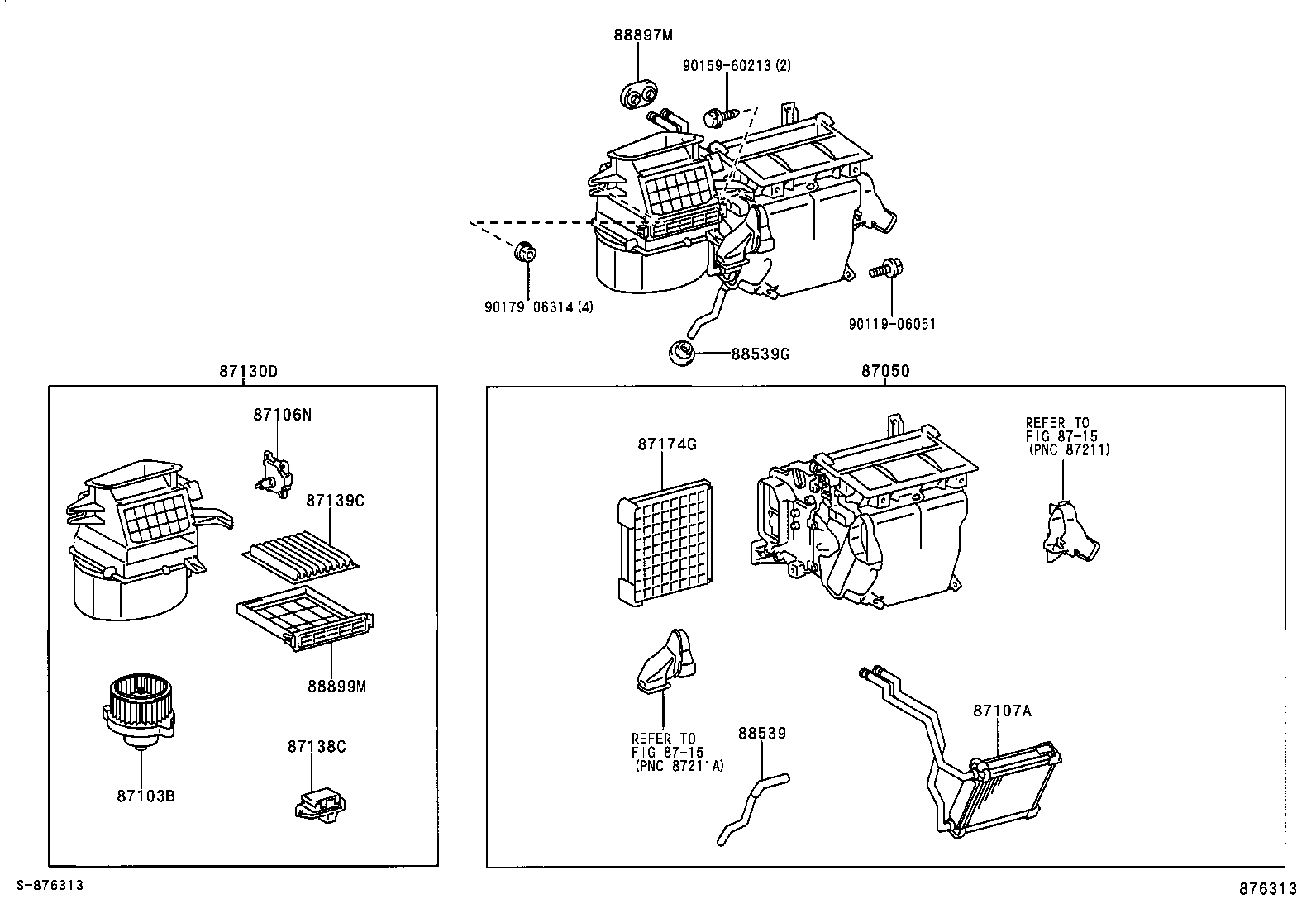 87050-42100 RADIATOR ASSY, AIR CONDITIONER product image