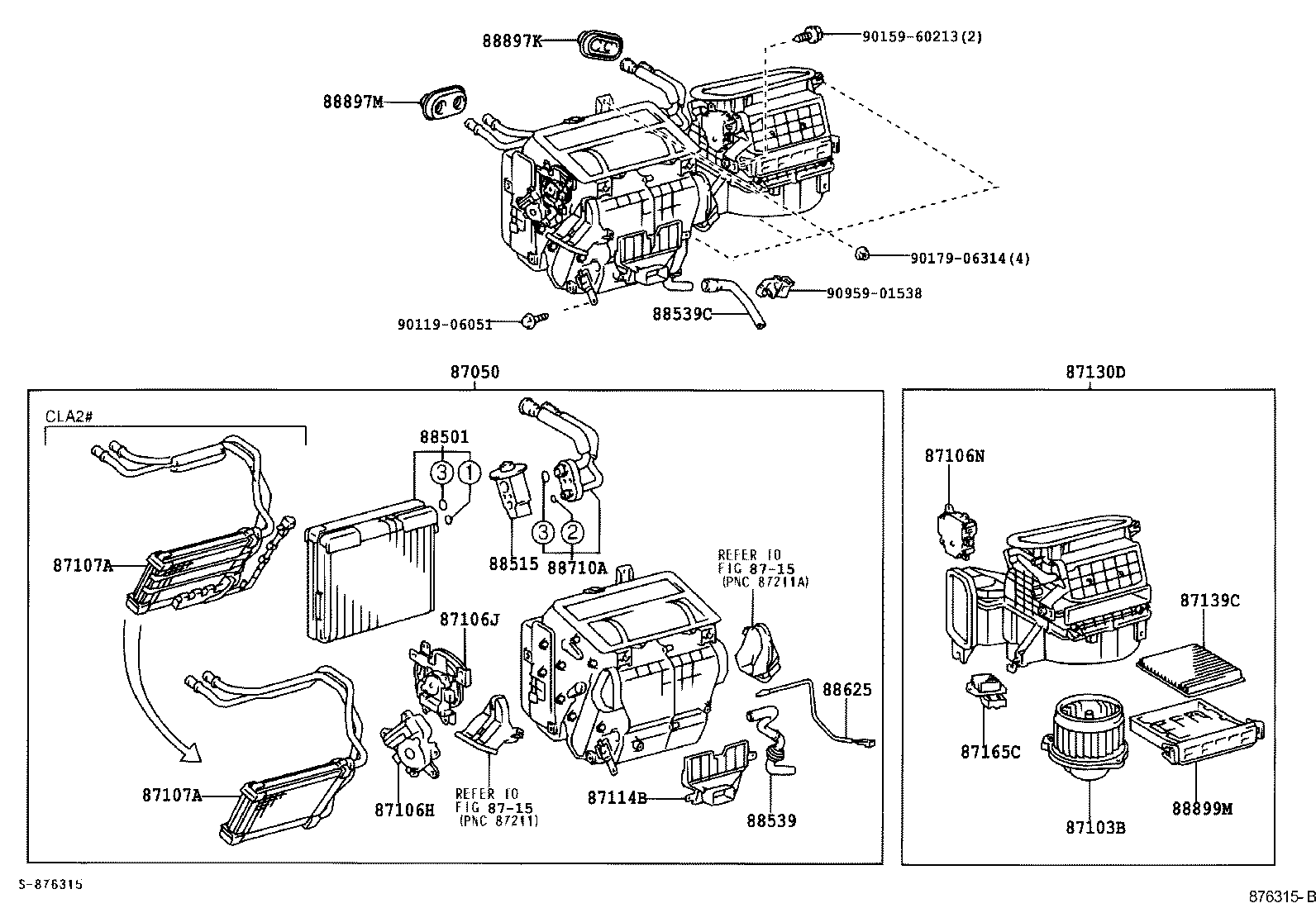 87050-42100 RADIATOR ASSY, AIR CONDITIONER product image