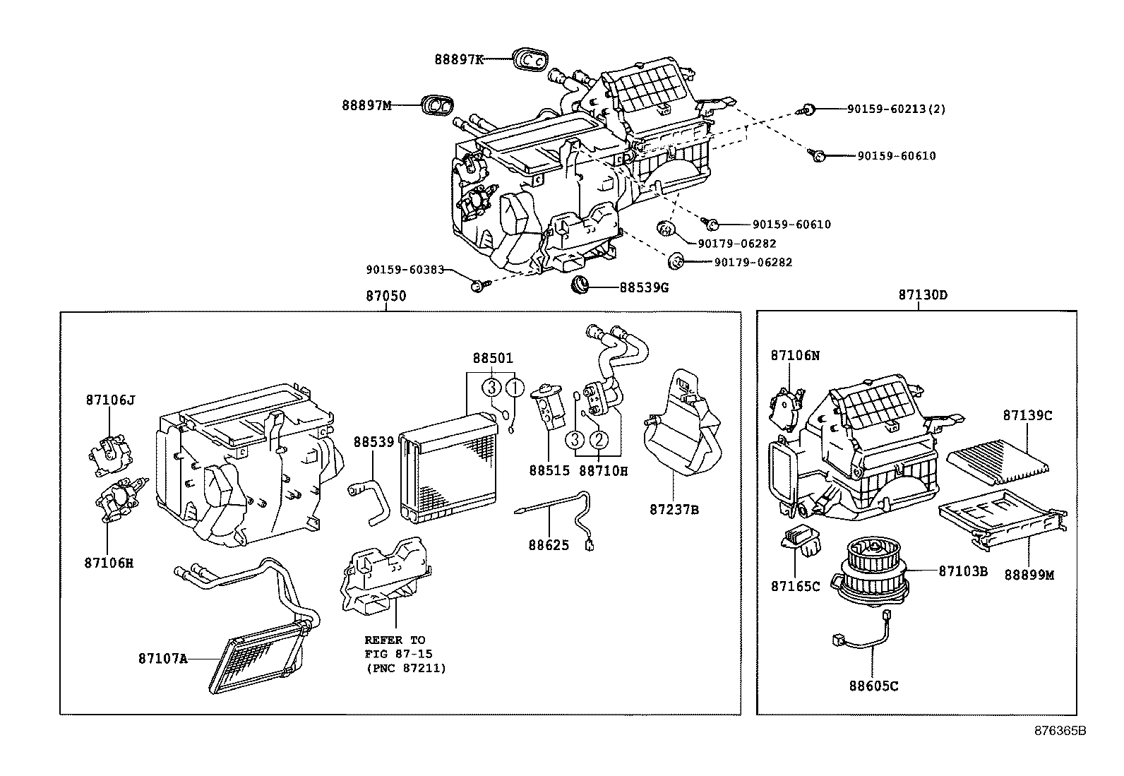 87237-47030 COVER, HEATER PIPING product image