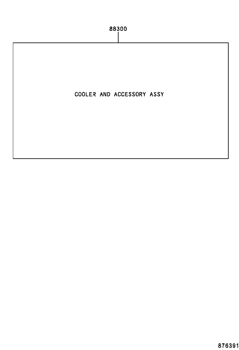 80830-37173 COOLER & ACCESSORY ASSY product image